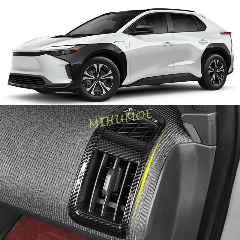 Sợi Carbon Điều Khiển Trung Tâm Ô Tô Bên Lỗ Thông Hơi Có Dành Cho Xe Toyota bZ4X Subaru Solterra 202