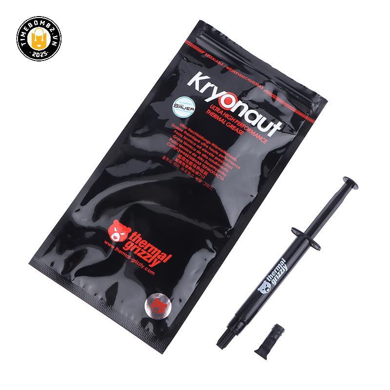 {TB & Bag} 5.5g Thermal Grizzly Kryonaut Extreme KE Thermal Paste cho CPU / GPU Cooler Mỡ silicon là