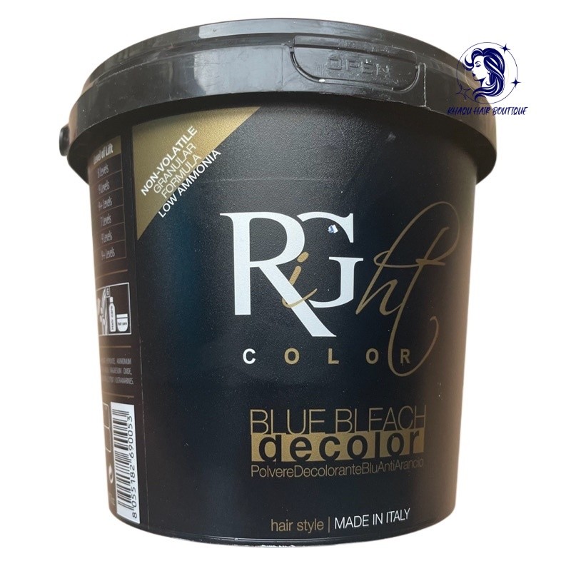 Bột tẩy màu tóc Right Color RG Blue Bleach Decolor 500gr - BK