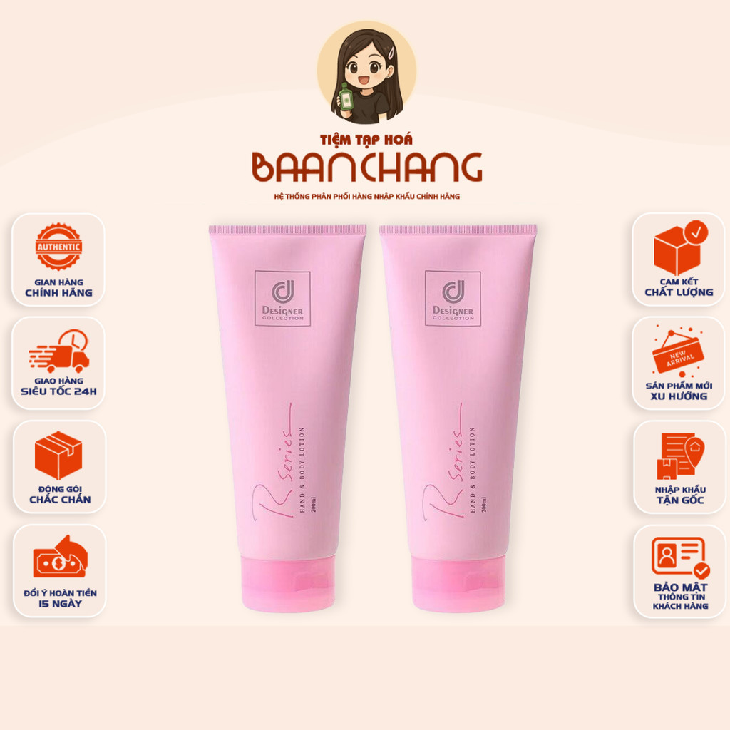 [CHÍNH HÃNG] Kem dưỡng thể Rseries hương nước hoa 200ml