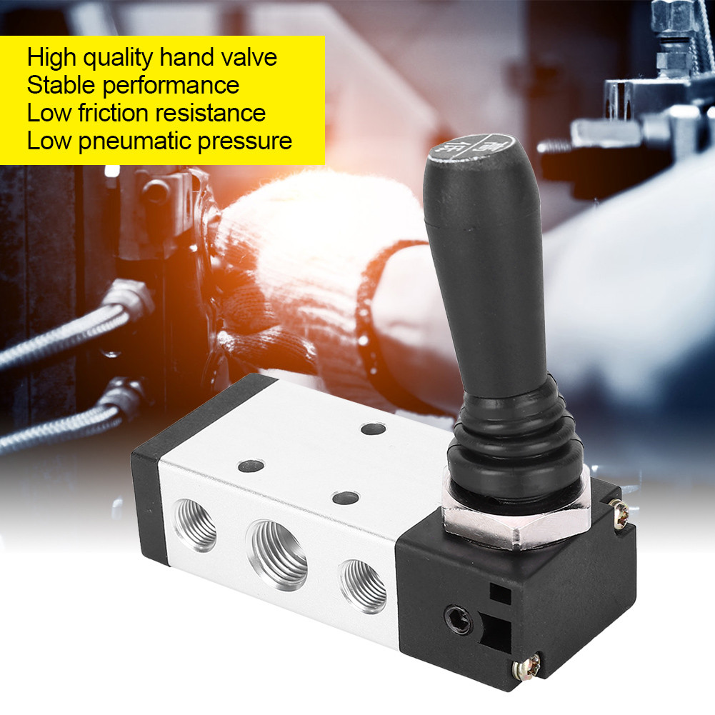 Xiyijia Air Hand Lever Van vận hành 5 chiều 2 Postion Điều khiển bằng tay Khí nén 4H210-06G / 4H210-