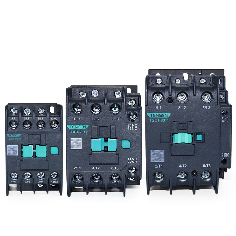 TENGEN AC Contactor CJX2 TGC1-0910 0911 1210 1811 2511 3210 Mới