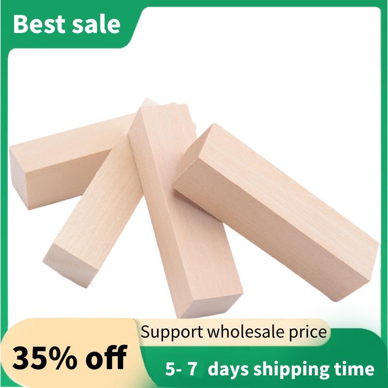 Basswood Khắc Gỗ Khoảng Trống Tự Nhiên Gỗ Balsa Khắc Khối Gỗ Chưa Xử Lý Khắc Khối Khắc Khoảng Trống 