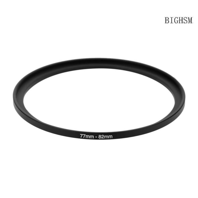 BIGHSM 77mm-82mm 77 đến 82 Step Up Ring Filter Step Up Stepping Adapter SKK