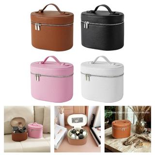 Túi đựng đồ trang điểm bằng da Túi đựng đồ vệ sinh du lịch có túi đựng mỹ phẩm thời trang Túi đựng đồ trang điểm Túi đựng đồ di động Quà tặng