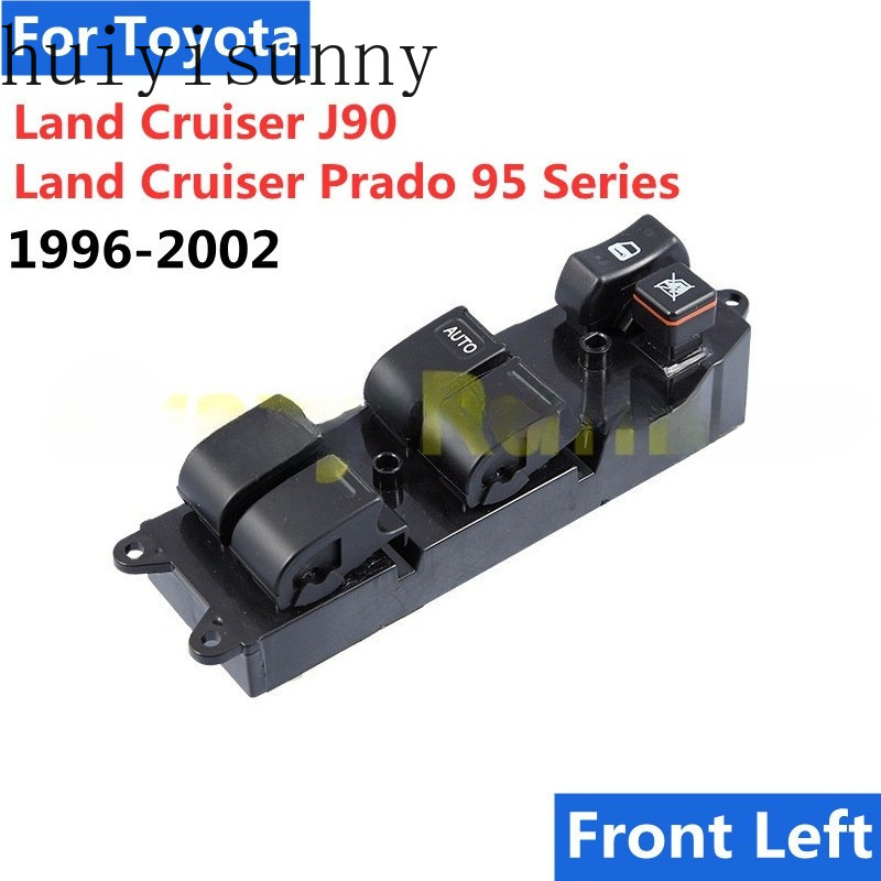 HYS 14pins Bên Trái Trình Điều Khiển Cửa Sổ Điện Công Tắc Cho Xe Toyota Land Cruiser J90 1996-2002 L