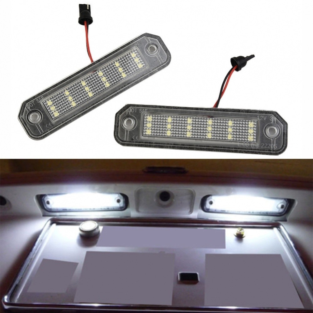 LT 2x Đèn LED Biển Số Trắng Cho 92-00 Dành Cho Xe Honda Civic EJ EK EM EK9 EK4