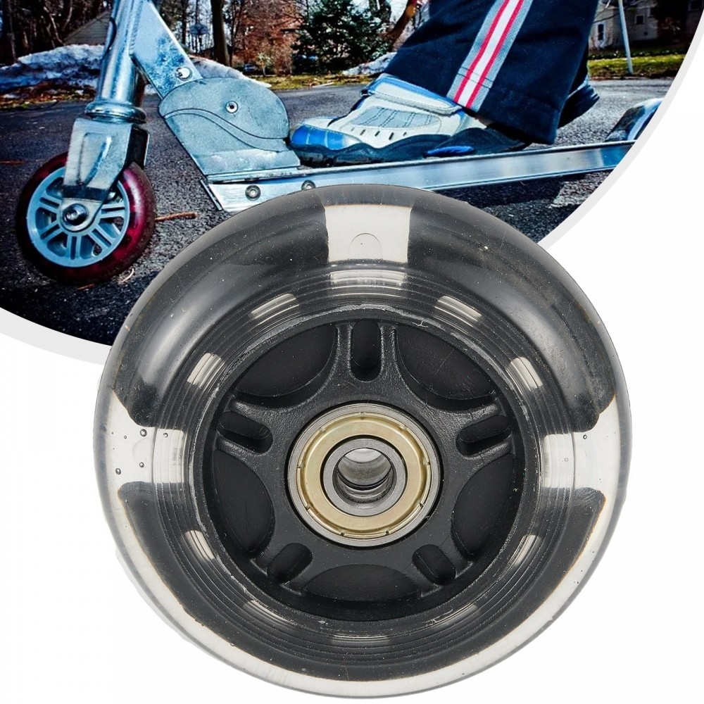 LED Flash Wheel Outdoor 80mm Accessories For Micro Scooter 8*2.2CM Useful