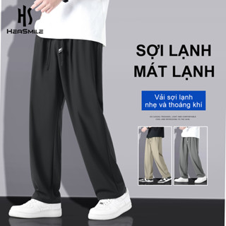  HeaSmile Quần nam thể thao 2025 mới co giãn bốn chiều không nhăn không xù vải mềm thoáng khí M-BSZTXXK  