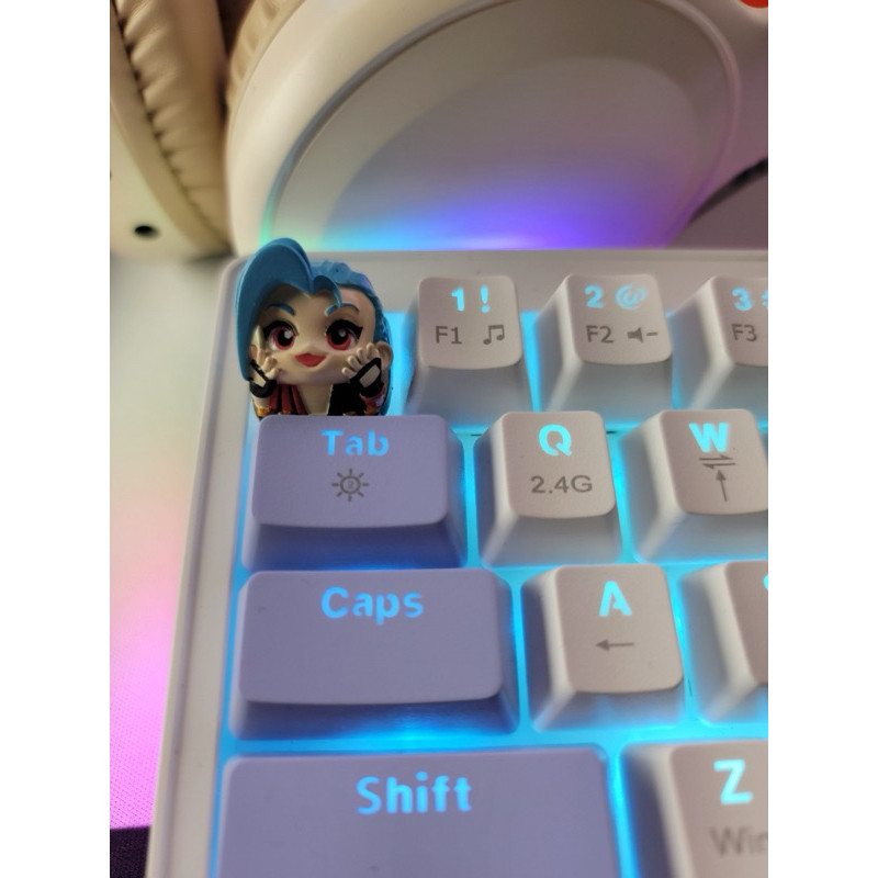 Jinx Keycap - Nút Bàn Phím Jinx Liên Minh Huyền Thoại - KEYCAP LIÊN MINH HUYỀN THOẠI - KEYCAP LOL - 