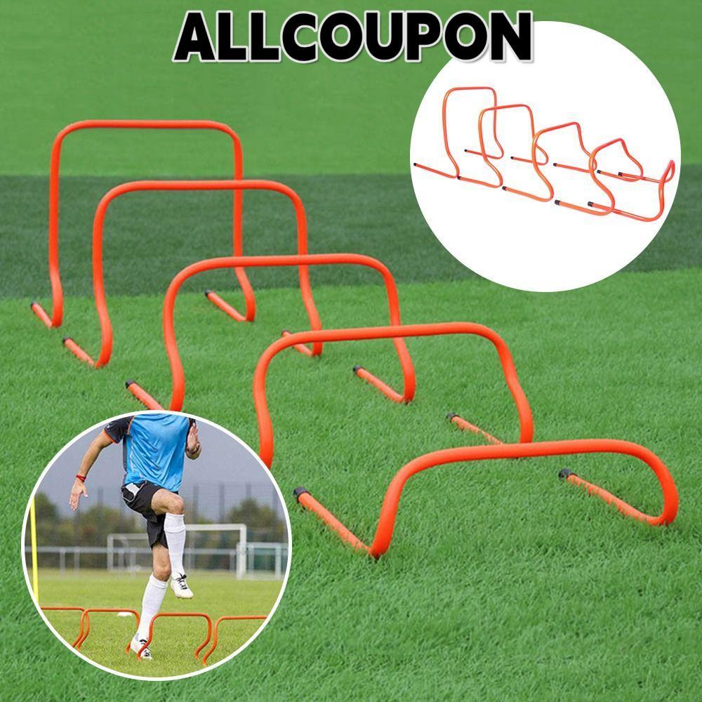 ALLCOUPON Dụng cụ tập luyện Hurdles trò chơi thể thao thực hành rèn luyện tốc độ