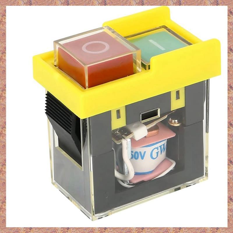 Kjd6 5E4 250V 6A Công tắc bảo vệ mất điện từ chống nước, chống mất điện Công tắc công cụ, nút (R F C
