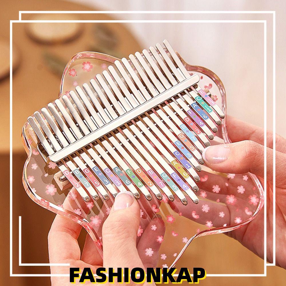 Đàn piano ngón tay cái IFASHIONKA, 17 phím Quà tặng đồ chơi Mini Thumb Piano, Nhạc cụ Marimba Piano 