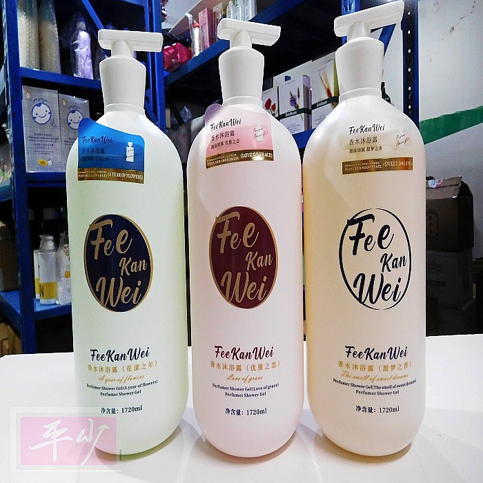 Pinnuo feeKanwei Touch Nước Hoa Sen Gel 1720ml Family Pack Nước Hoa Dưỡng Ẩm 3521