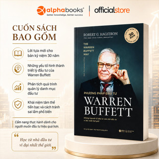 Sách - Phương pháp đầu tư Warren Buffett - Robert G. Hagstrom (Alpha Books)