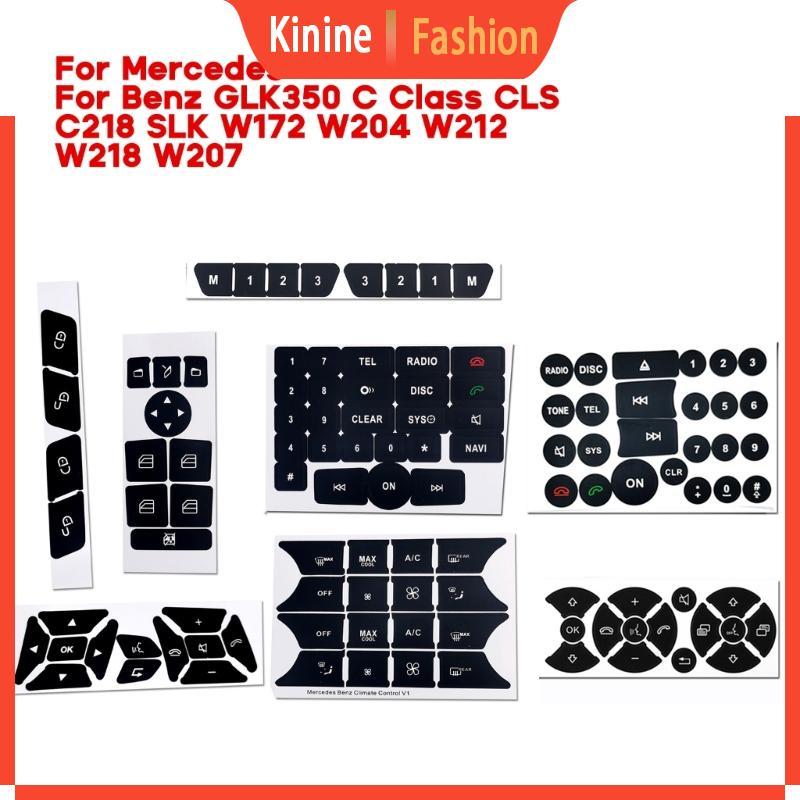 KIN Cho W204 S204 C204 R172 X204 Điều Hòa Ô Tô Nút Windows Sửa Chữa Decal Dán