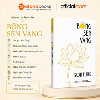 Sách - Bông Sen Vàng - Sơn Tùng (Omega Plus)