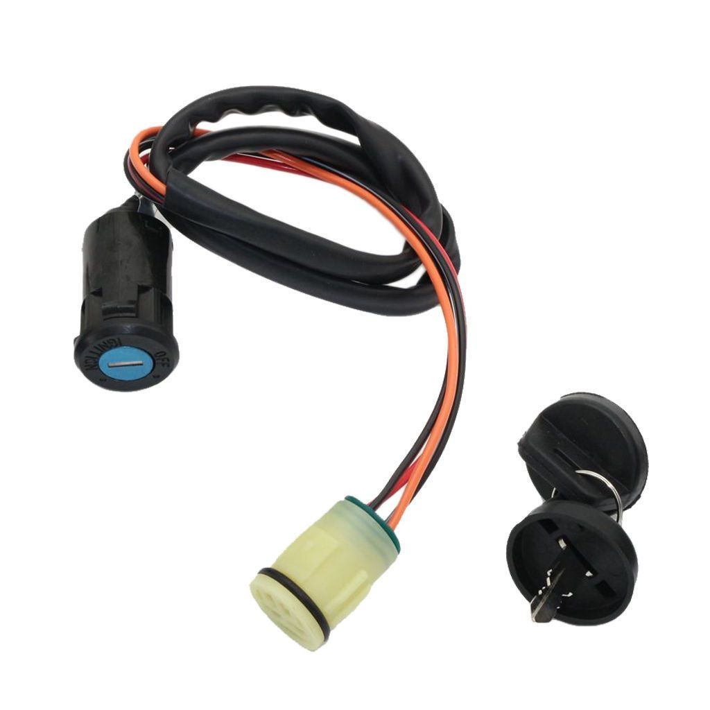 Phụ kiện xe máy ATV TRX420 TRX450 Khóa cửa điện xả lớn ATV Công tắc đánh lửa Khóa điện có chìa khóa