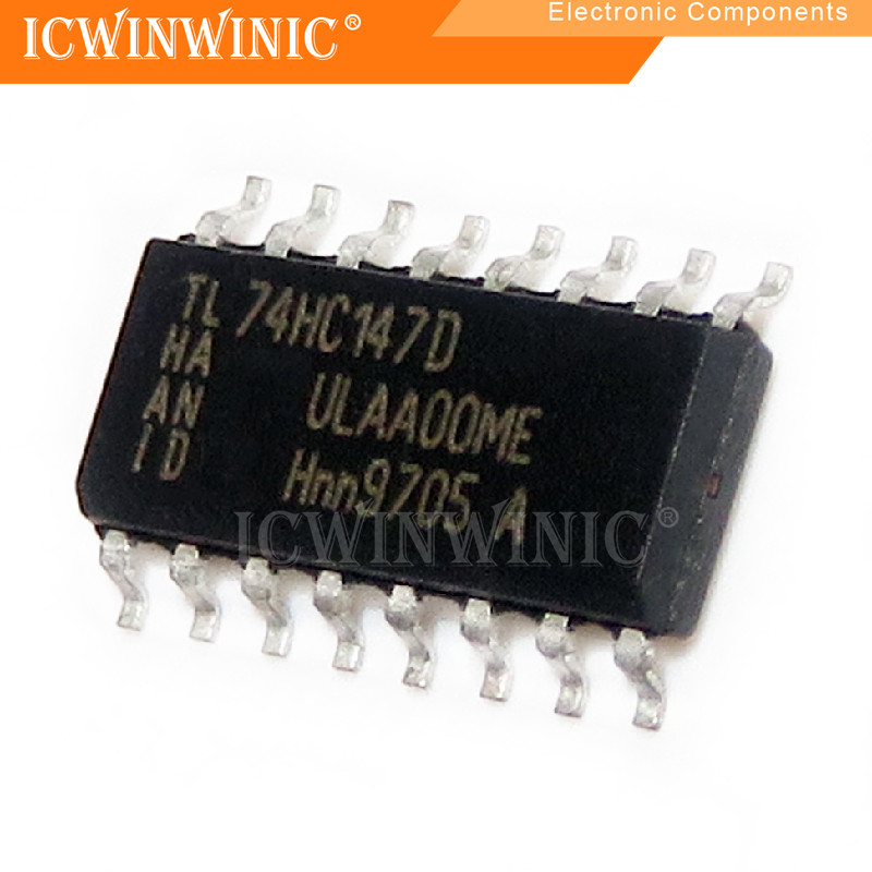 5 mảnh 74HC147D 74HC147 SOP-16 IC mạch tích hợp
