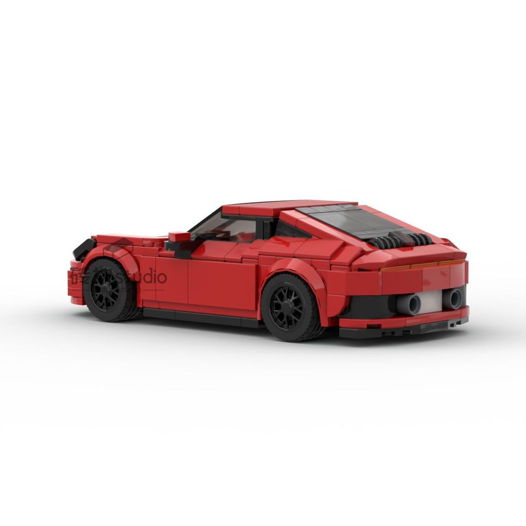 Tương thích với moc Porsche 911 Carrera Carrera speed 8 Grid Boy Building Blocks Racing Car Puzzle