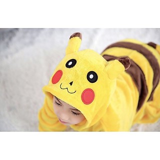 Bộ Đồ Thú Pikachu Dễ Thương