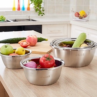 Bộ thau rổ Inox 304 - Onlycook