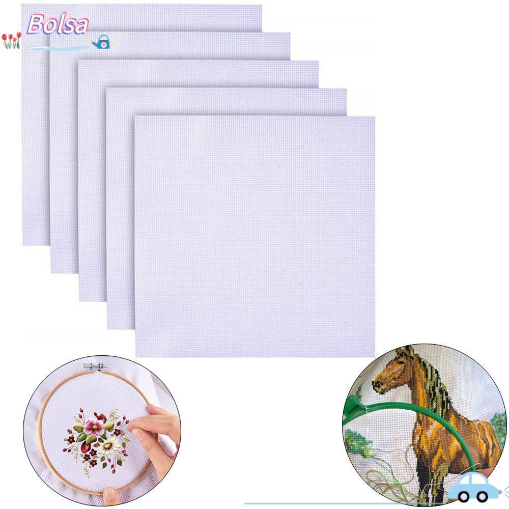 BOLSA Aida Vải Thủ Công Thủ Công Vải Cotton May