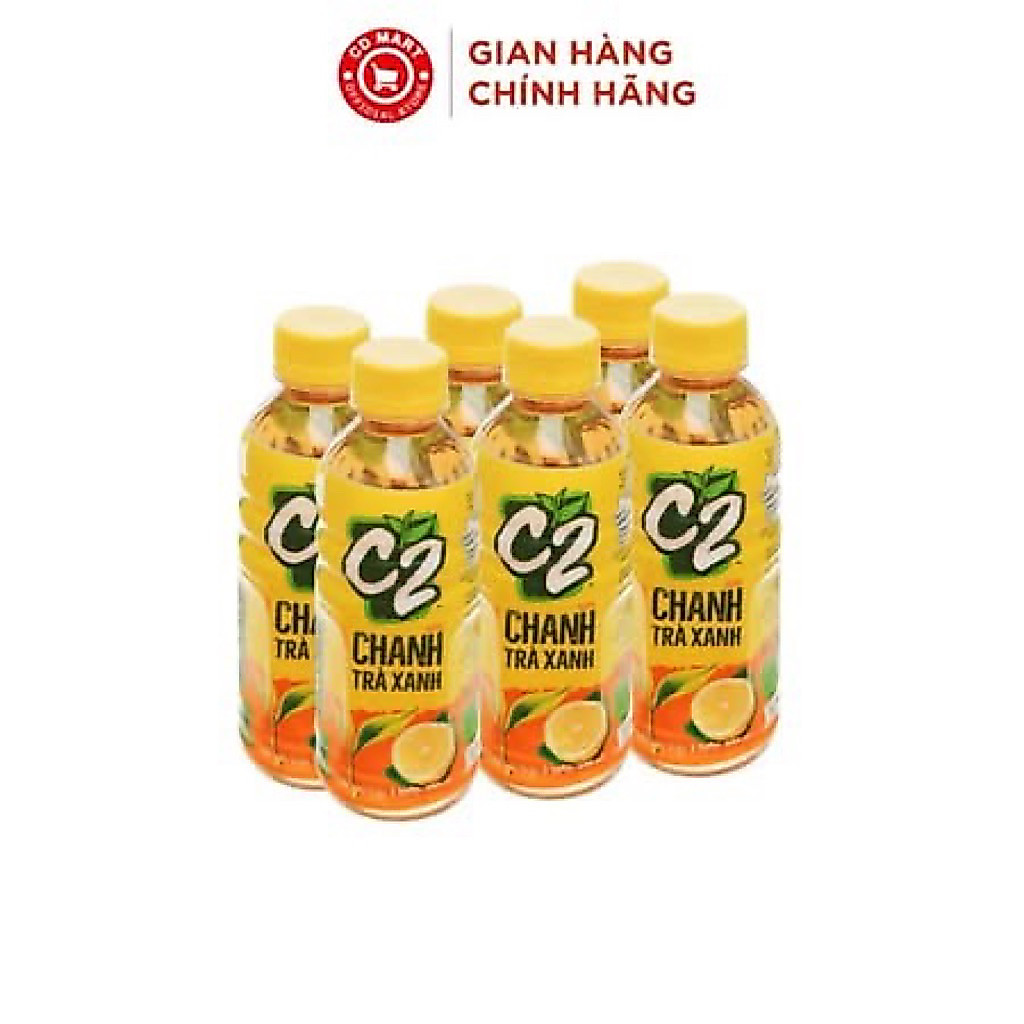 Thùng 24 Chai Trà chanh C2 vị Chanh loại 225ml