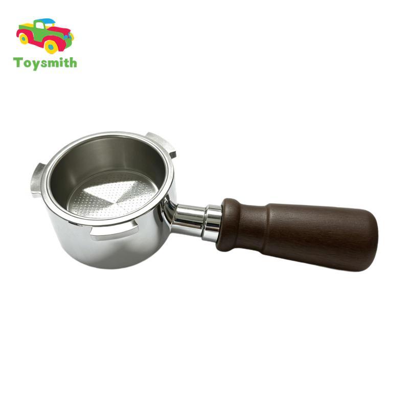 51mm Đáy Porta 3 Tai Dễ Dàng Vệ Sinh Tay Cầm Bằng Gỗ Cho EC785 EC885 EC680 Phụ Kiện Máy Cà Phê