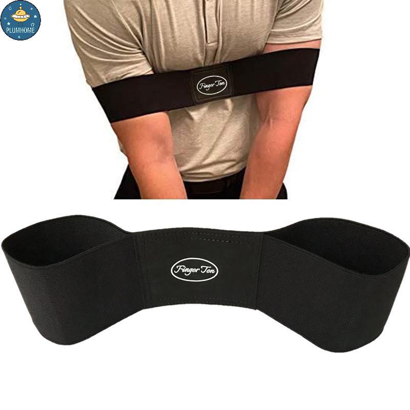 PLUMHOME Professional Elastic Golf Swing Trainer Arm Belt Gesture Alignment Hỗ trợ huấn luyện.