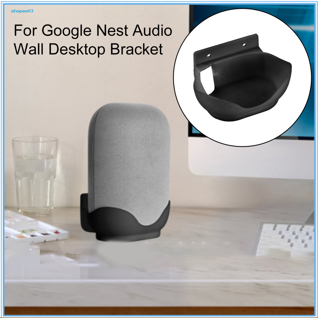 [Ky] dành cho Google Nest Audio Giá đỡ hộp âm thanh màu trơn đáng tin cậy