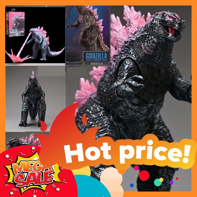🌟GIÁ HỦY DIỆT🌟 Mô Hình Godzilla Hồng 2024 + Tia Lửa Godzilla x Kong The New Empire Cao 18cm - Full B