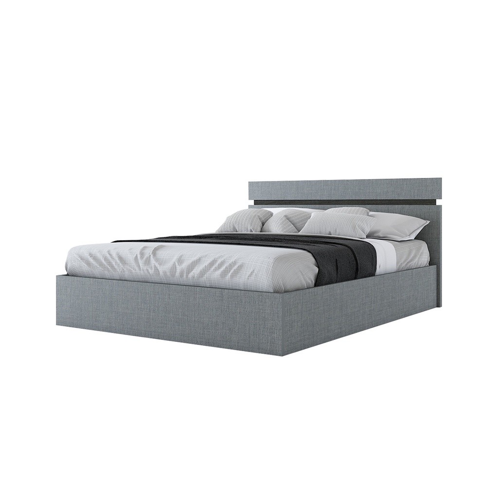Giường gỗ Giường Ngủ gỗ  6 Ft. 183x198cm VIVO Index Living Mall Nhập Khẩu Thái Lan giá rẻ