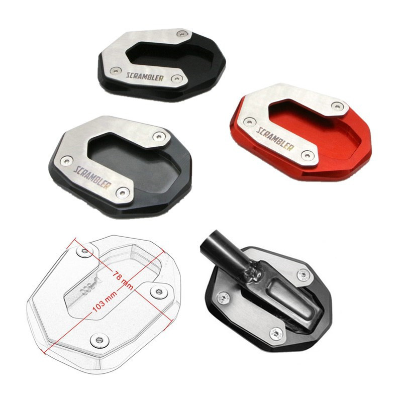 Ducati Self-Tour 800 / Climber 800 / Self-Tour 800 Sửa đổi Hỗ trợ bàn chân cực lớn Hỗ trợ bên hông Đ