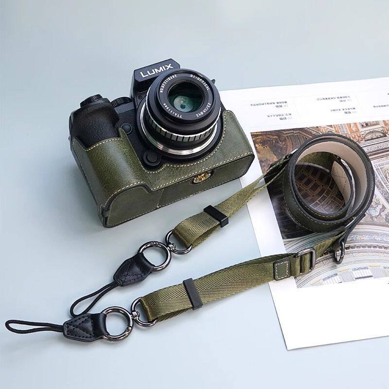 Thích hợp cho Panasonic g100 / g100k / g100d Vỏ bảo vệ S9 Vỏ da tay cầm FZ80D Base S5M2X Túi đựng má