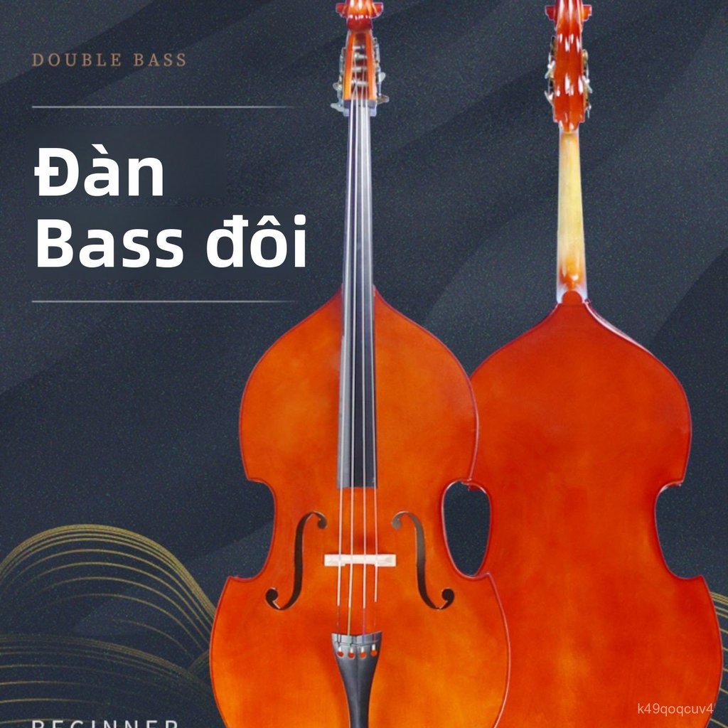 Dan contrebasse cho tre em nguoi lon tram cho nguoi moi hoc luyen thi bieu dien bass, ban chay giao 