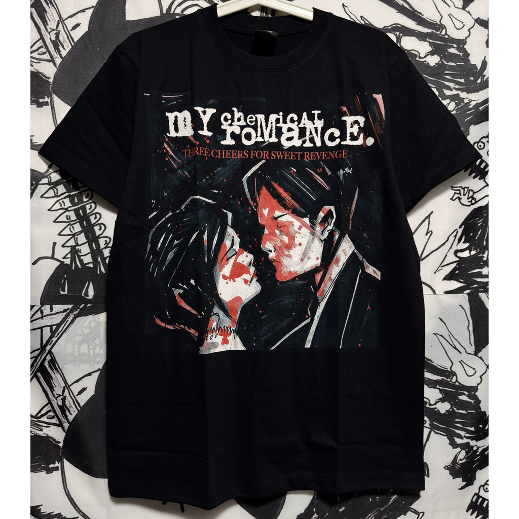 2026 Phong Cách Mới My Chemical Romance My Chemical Romance Ban Nhạc Cotton Nguyên Chất In Hình Áo T