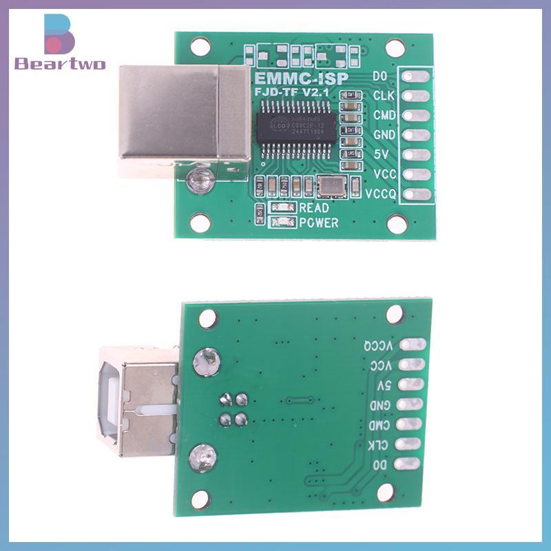 < beartwo > AU6438BS Máy Flash sửa chữa điện thoại di động Unlo EMMC-ISP Flying Line Artifact Tool U