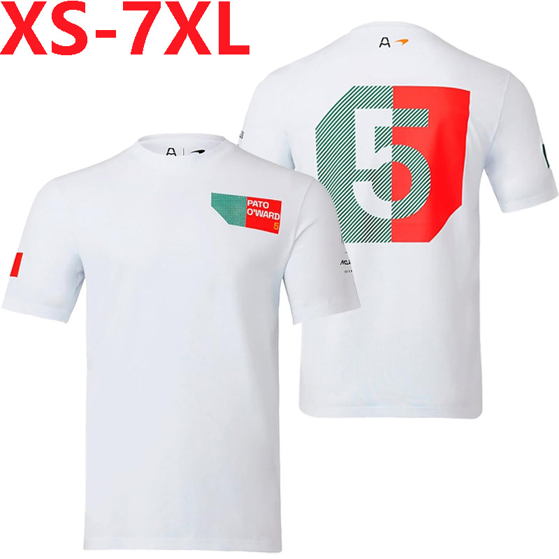 2026 Áo thun ngắn tay Unisex F1 mới + F1 Mclaren Racing Team Jersey