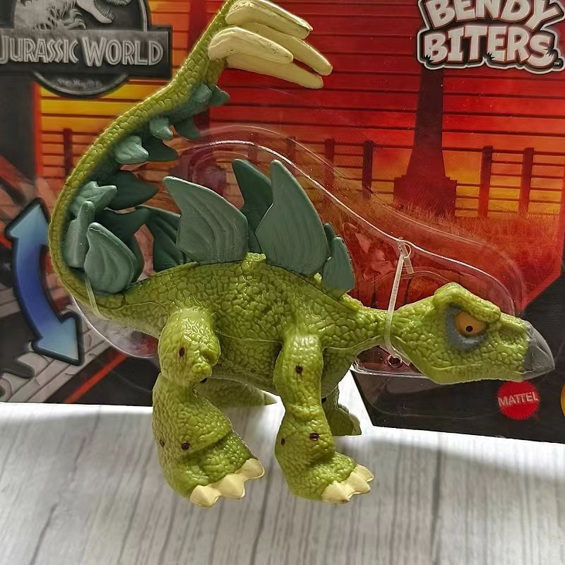 Mattel Jurassic World Mini Nhựa Khủng Long Series GYX95 Cao Su Mềm lõm Hình Tyrannosaurus Rex Giải N