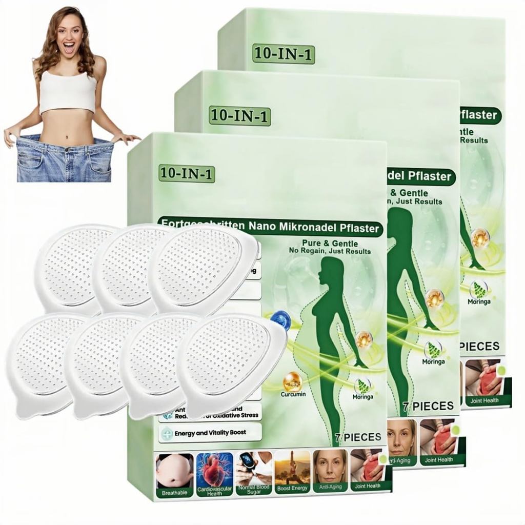 Moringa Berberine, 2026 Miếng dán 10 trong 1 Moringa Berberine mới dành cho nữ và nam giới - An toàn