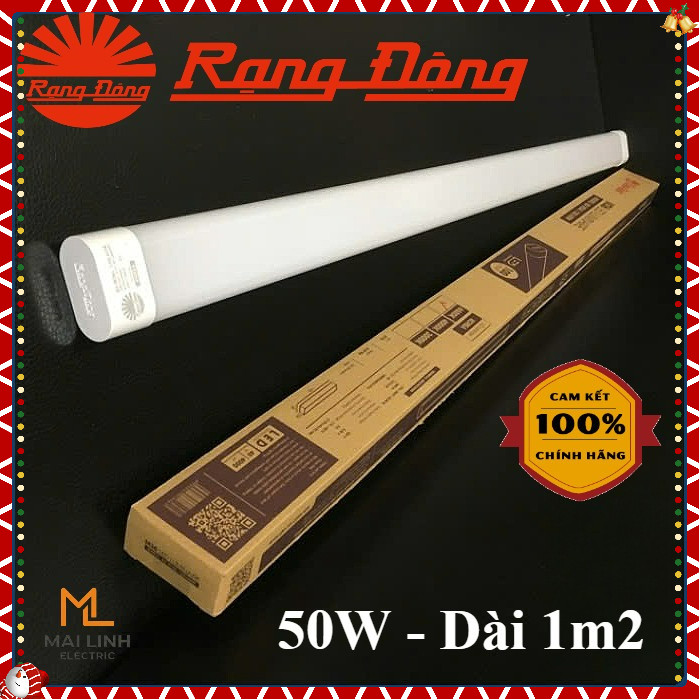 Đèn Led bán nguyệt 25W 50W Rạng Đông -Dài 1m2 và 60cm - Ánh Sáng Trắng - Model: M36 120/50W