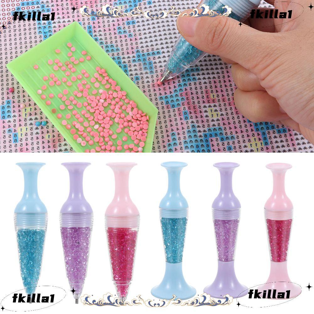 FKILA Diamond Painting Tool DIY Flower Pot Shape Phụ kiện may Crystal Standable