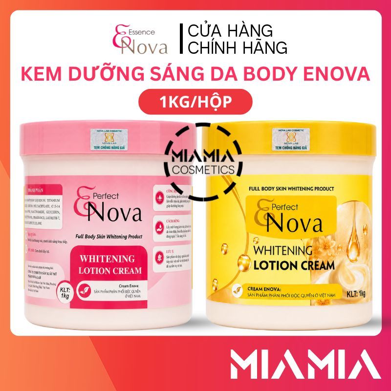 Kem Body Enova 1kg/Hộp Hàng Việt Nam Chính Hãng - Miamia
