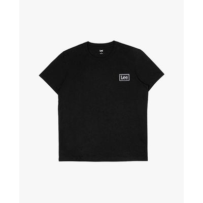 LEE - Áo thun nam cổ tròn tay ngắn phối logo_LMT013483211000-K11000