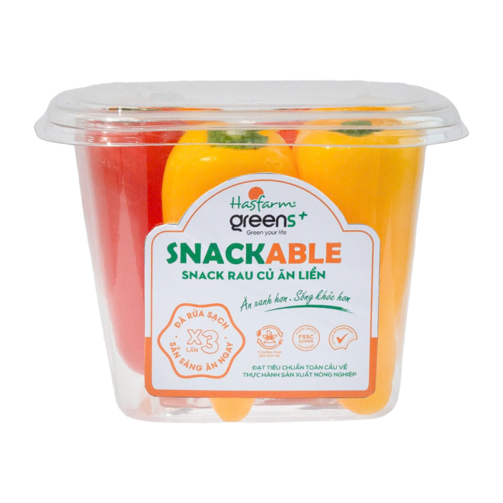 Snack ớt trái cây Dalat Hasfarm 130g - 93410