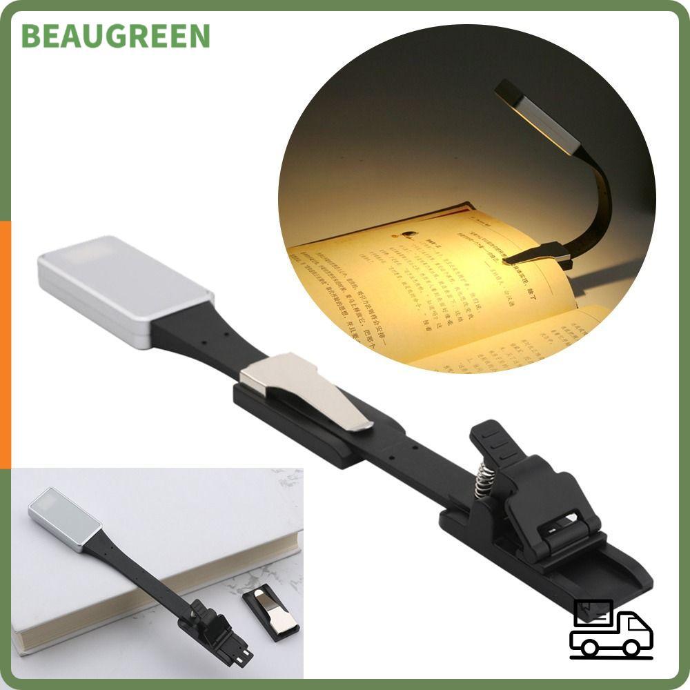 Kẹp đọc sách BEAUGREEN Đèn bảo vệ mắt di động Kindle eBook Readers Đèn ngủ