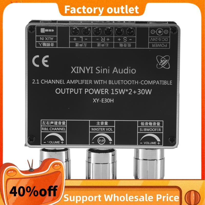 Mô-đun bảng khuếch đại công suất âm thanh Bluetooth 5.1 XY-E30H 2.1 kênh Loa khuếch đại loa siêu trầ