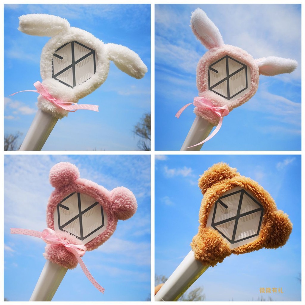 Hàn Quốc EXO EXO Alice Stick Lamp Cover Cheer Lamp Protection Cover Sang Trọng Doll Wu Sehun Baekhyu