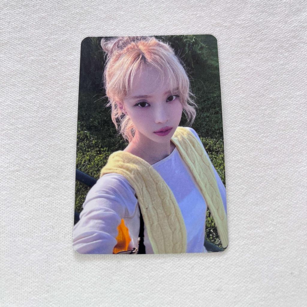 Aespa Zha hmv Bonus mini5 roi da hmv Bonus Japan Limited Specialty Grapefruit Ning Dongli